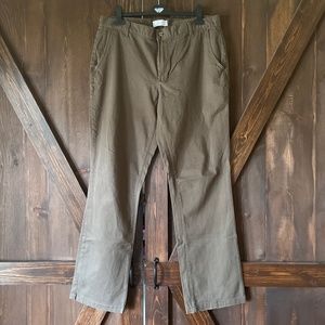 Mens Five Four pants. Brown. Size 34